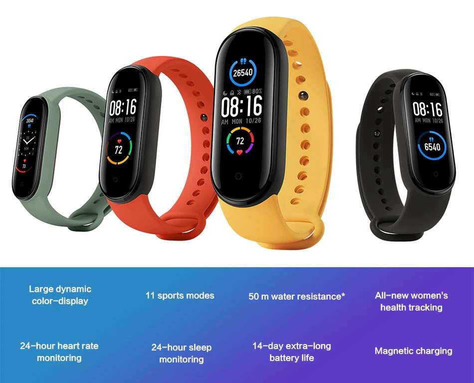 Smart Bracelet  Mi Band 5